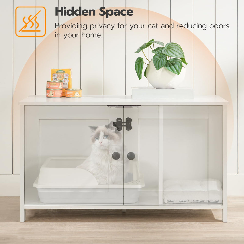 HOOBRO Enclosure door with scoop access for easy maintenance
