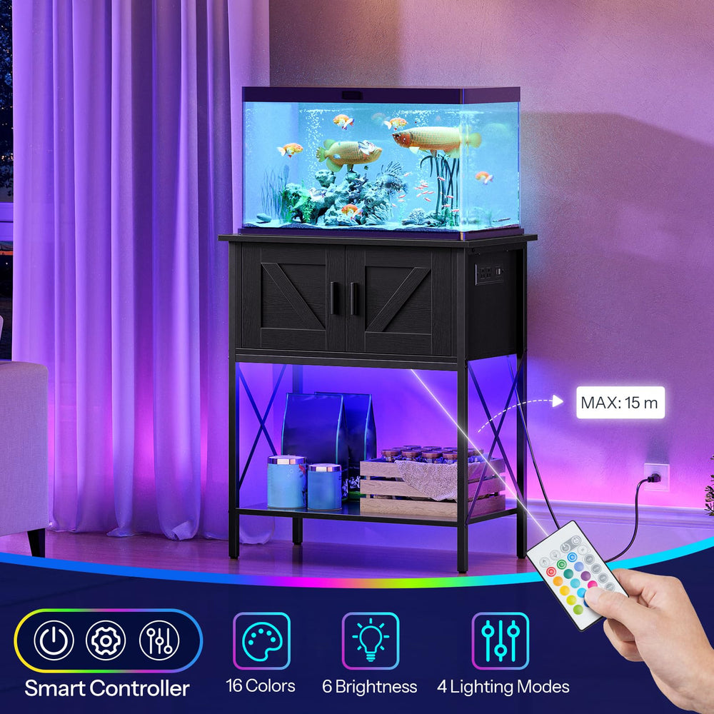 HOOBRO power outlets and USB-C simplify powering aquarium gear.