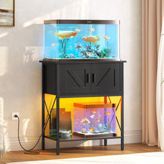 HOOBRO stand with metal frame provides sturdy support for longevity.