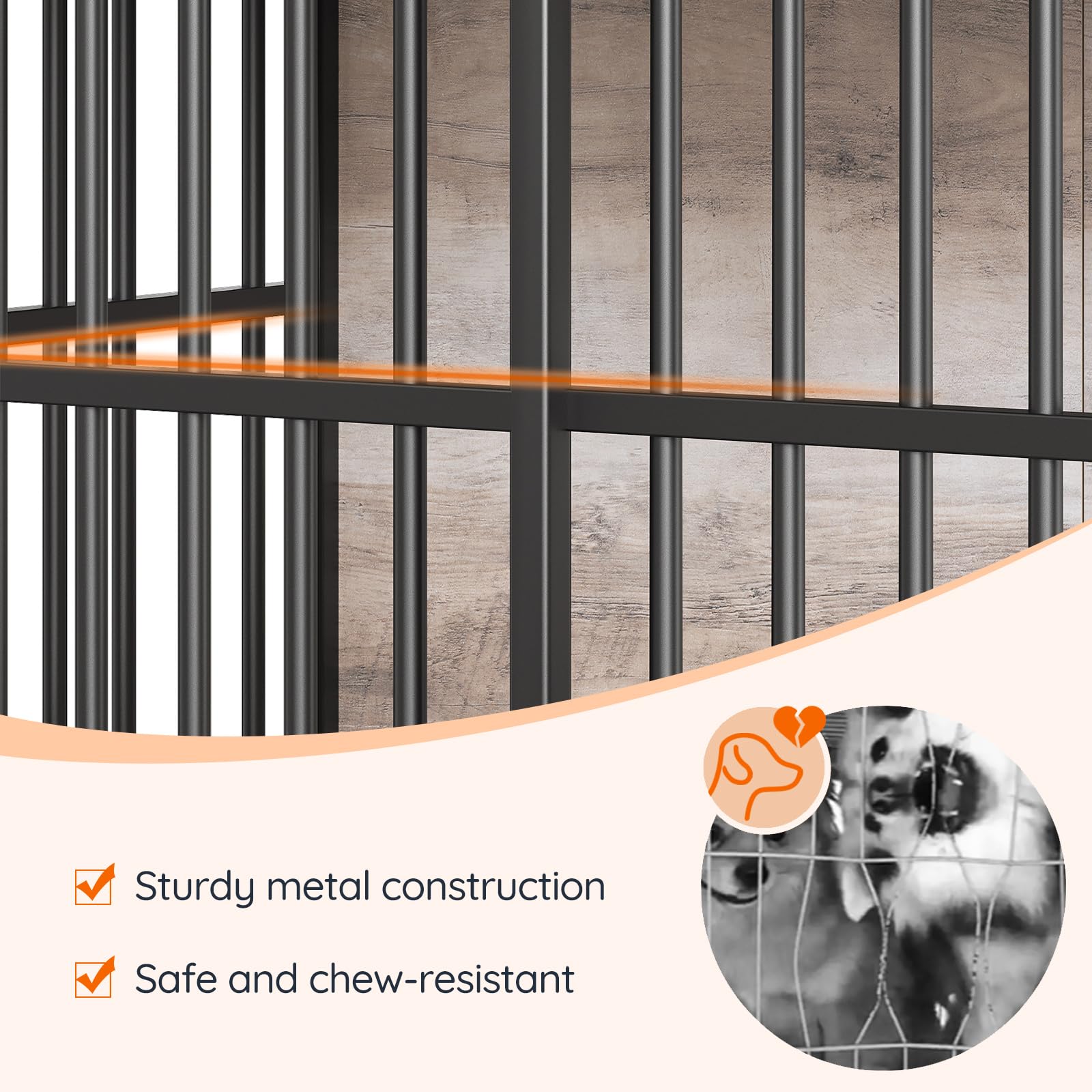 HOOBRO three-latch door for secure, smooth sliding operation.