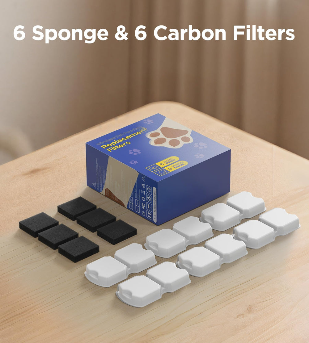 Diagram showing soaking and rinsing steps before installing HOOISE filters.