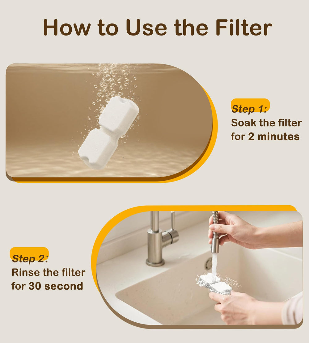 HOOISE cat fountain assembly with new filters promotes healthy drinking.