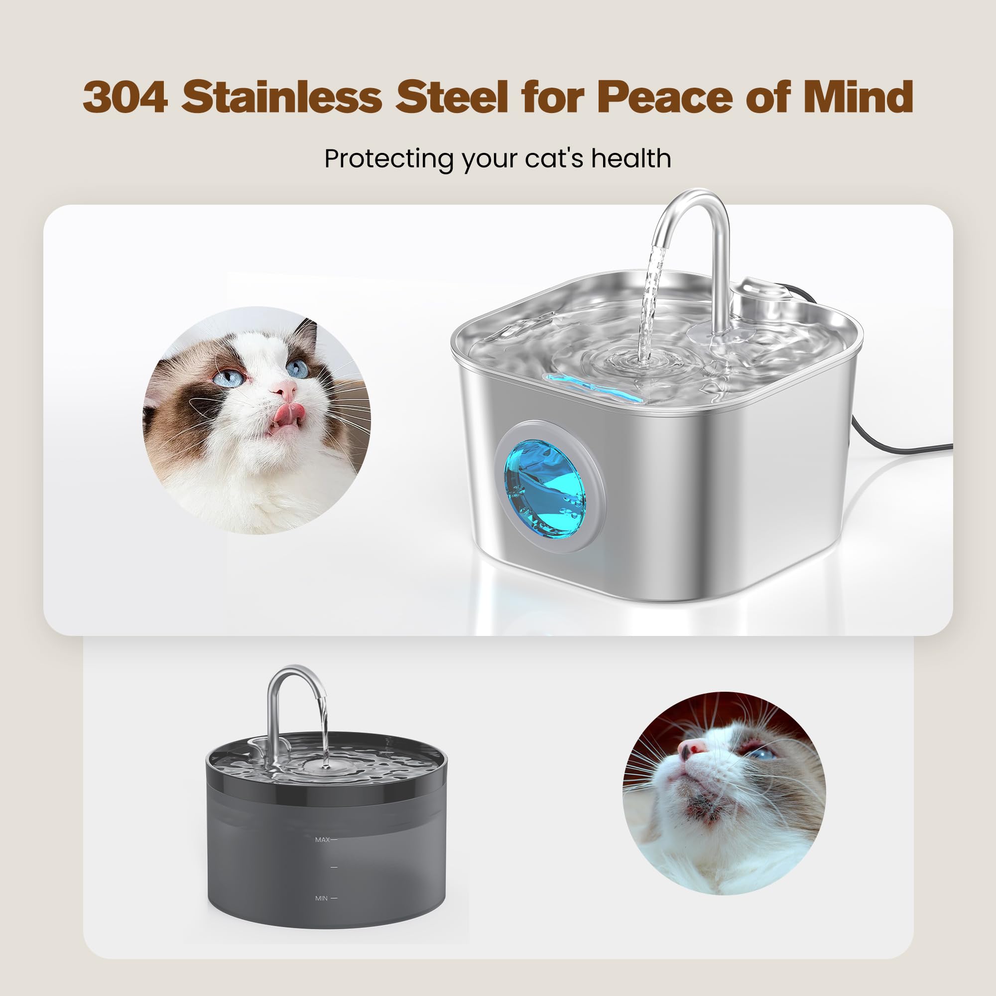 HOOISE one-piece stainless steel design resists rust and simplifies cleaning.