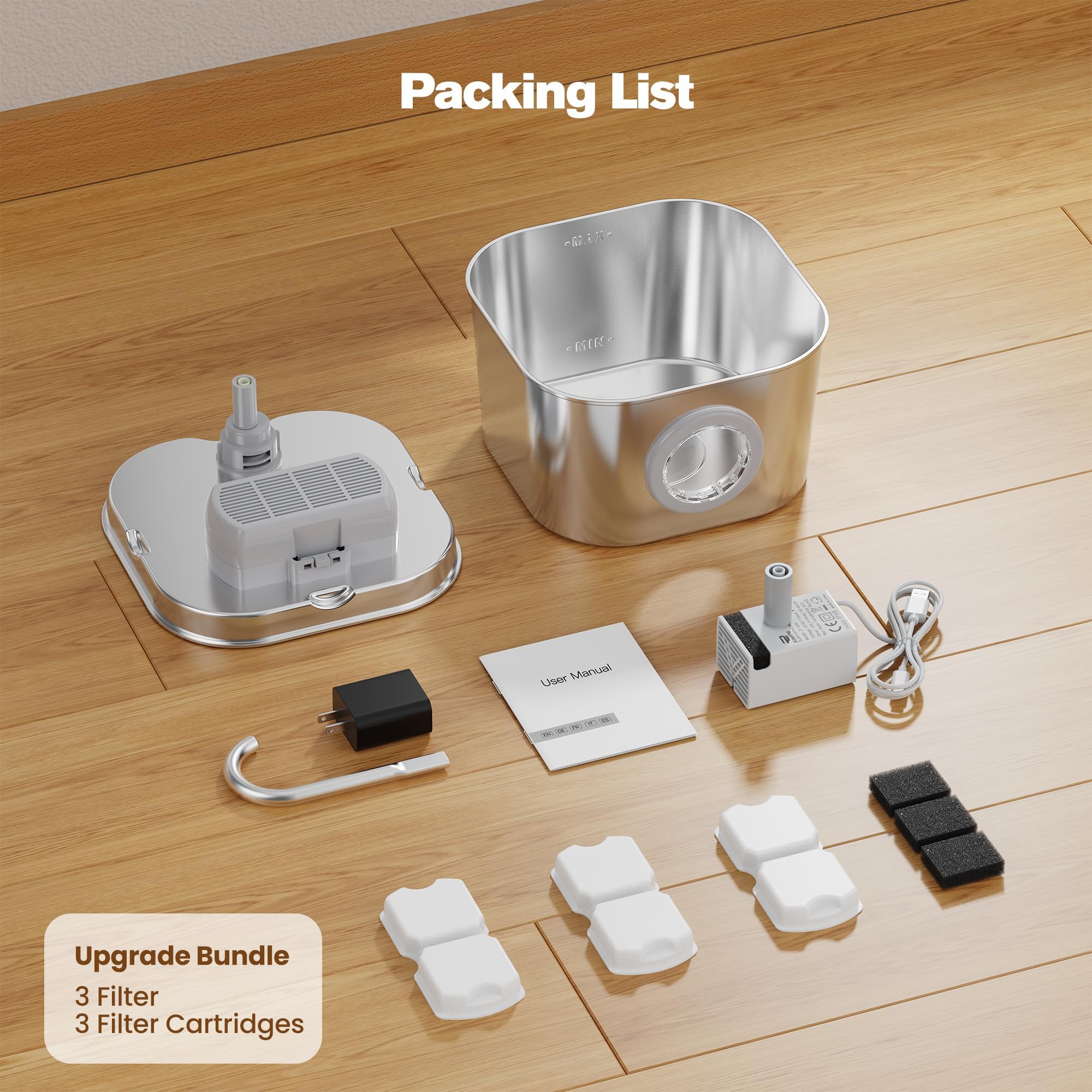 HOOISE replacement filter sets image for quick upgrades and parts