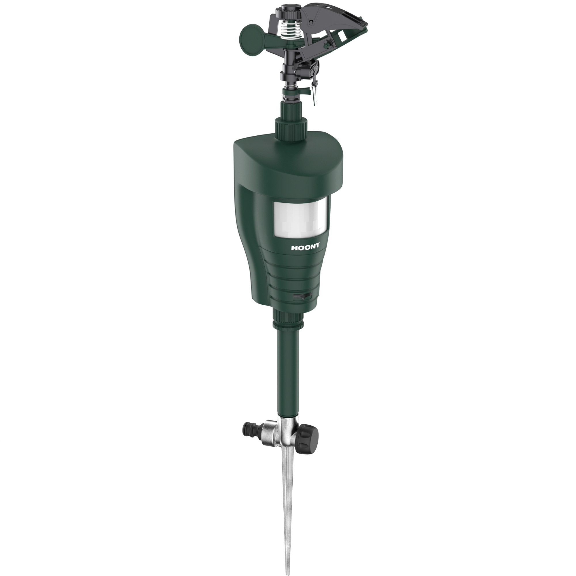 Hoont Cobra Animal Repeller with solar detection protecting your yard