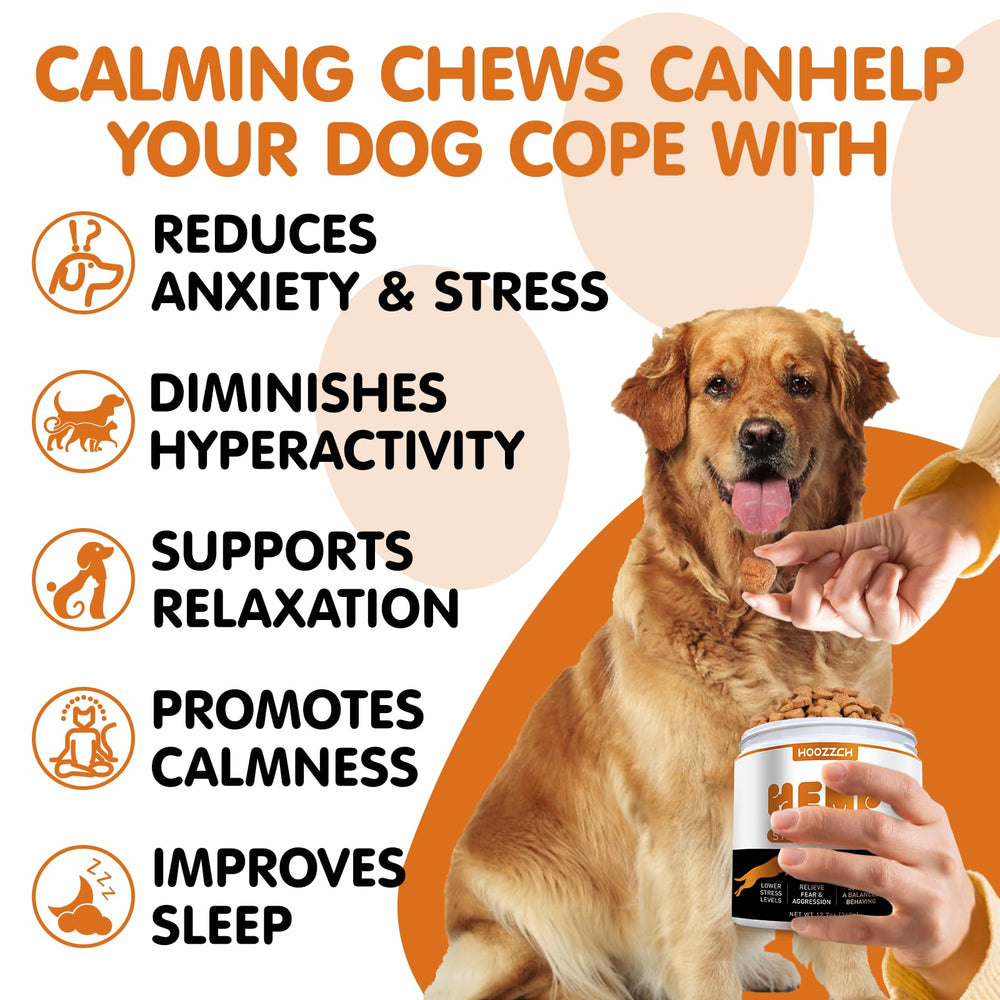 Closeup of Hoozzch chews, soft texture supports easy consumption.
