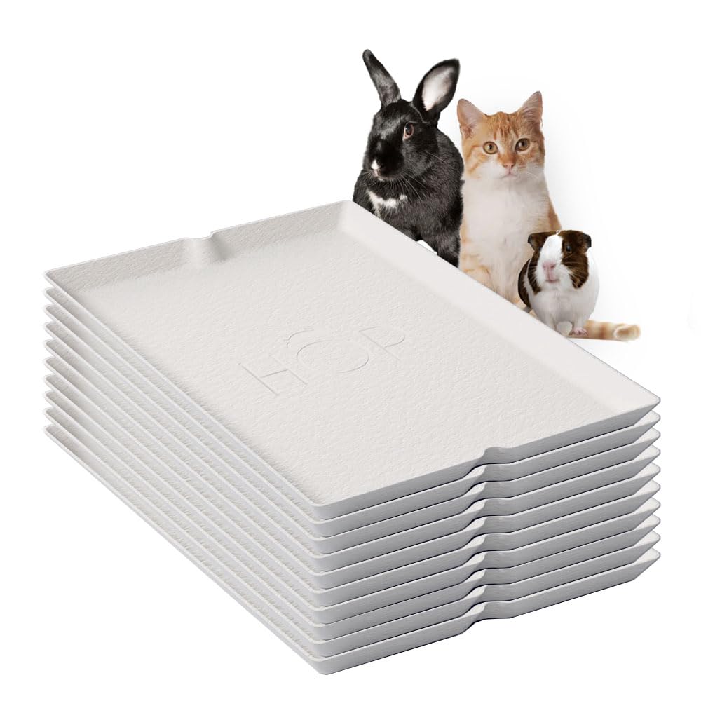 HOP disposable litter box liner demonstrating leak-proof design for easy cleanup.
