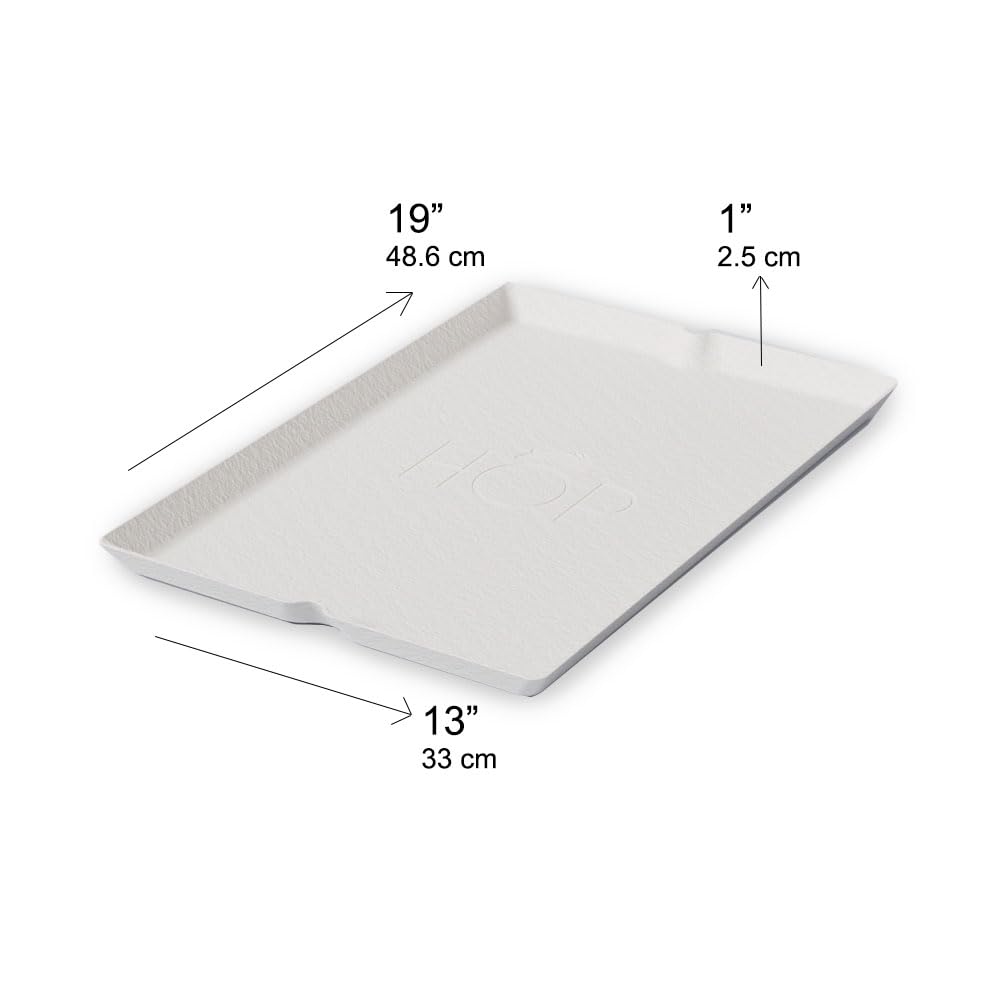 HOP pack of 10 liners provides about a month of use.