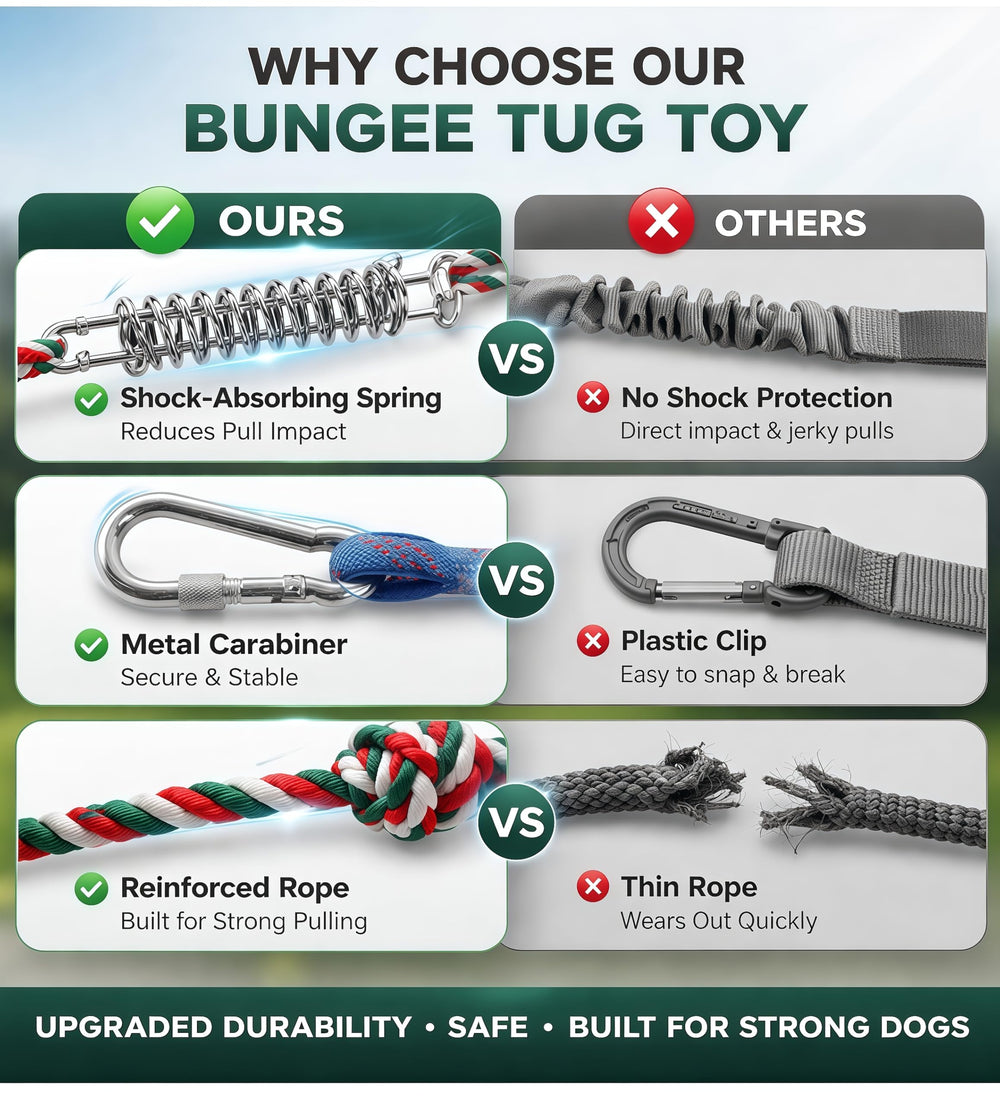 HOPET replaceable pulling ropes extend toy longevity