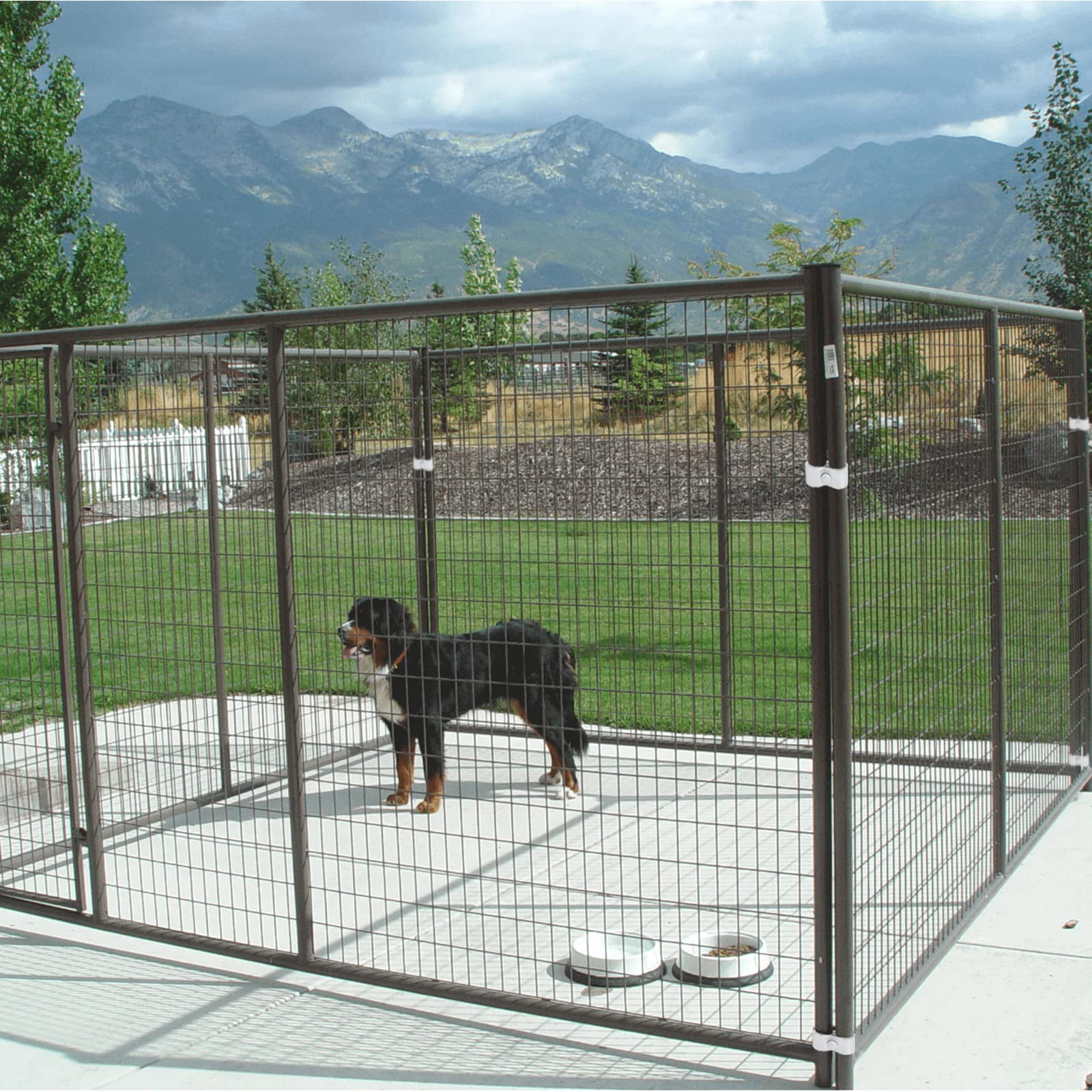 Hoqqf 20-pack kennel clamps for expanding or repairing enclosures.