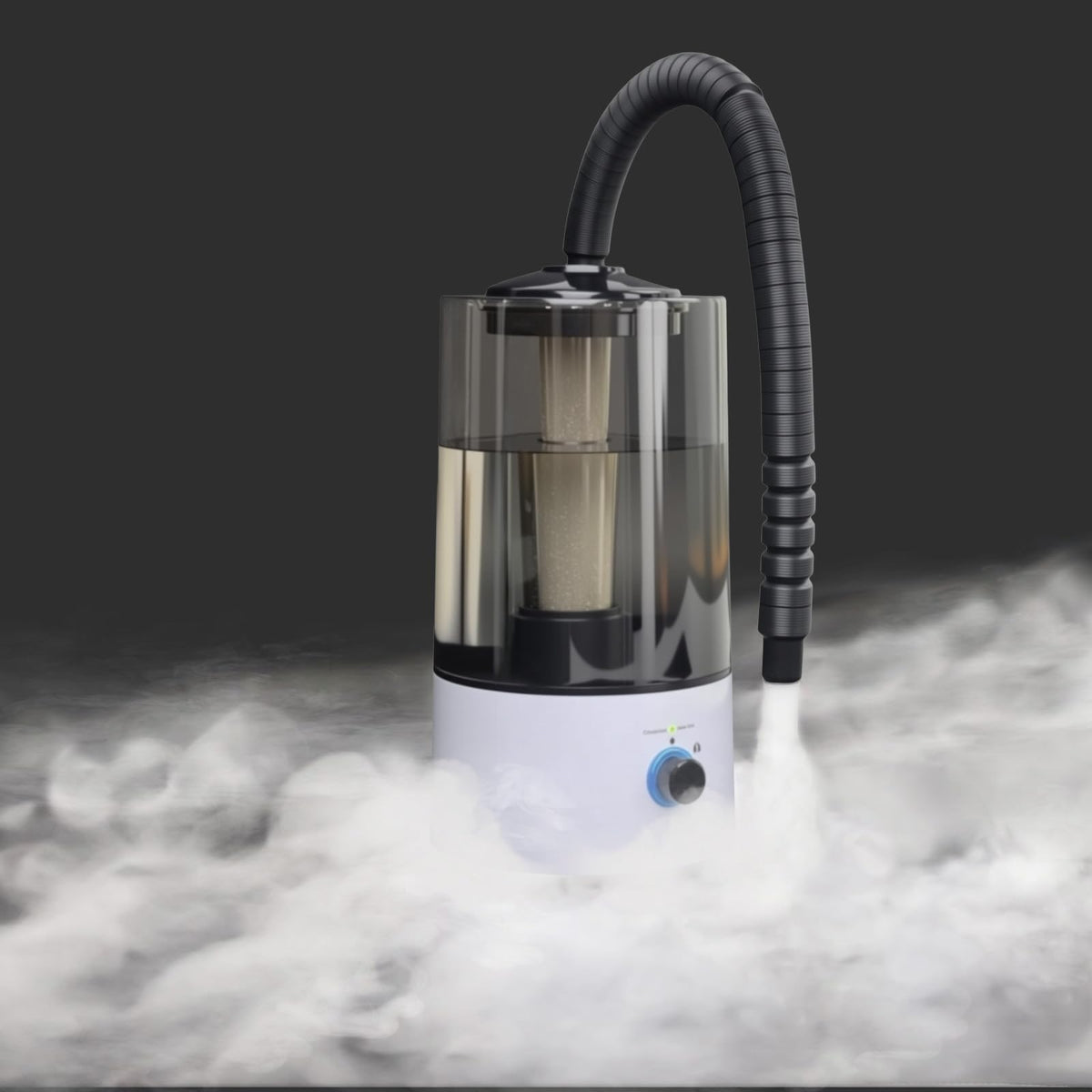 Hoqqf 4L humidifier tank view for easy refill and monitoring