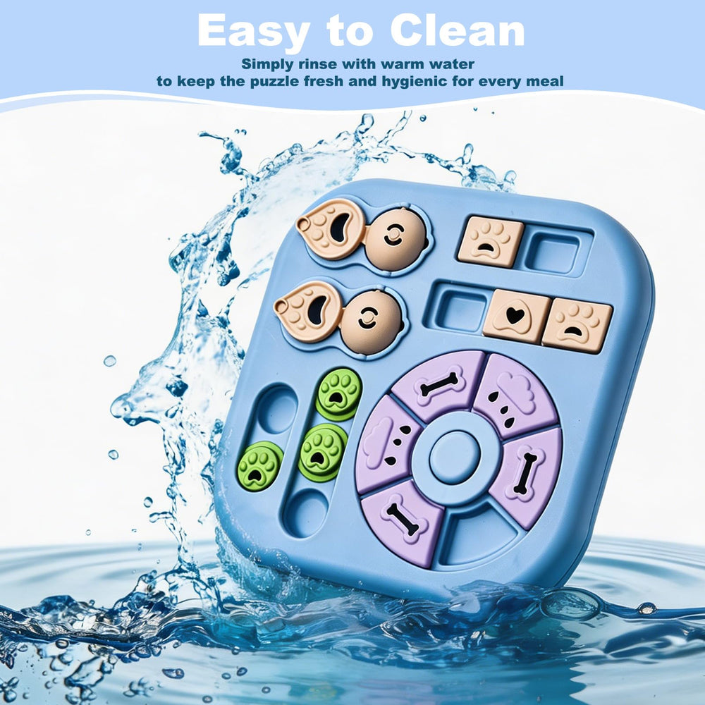 HORIBND compact design fits small and medium dogs for everyday enrichment.