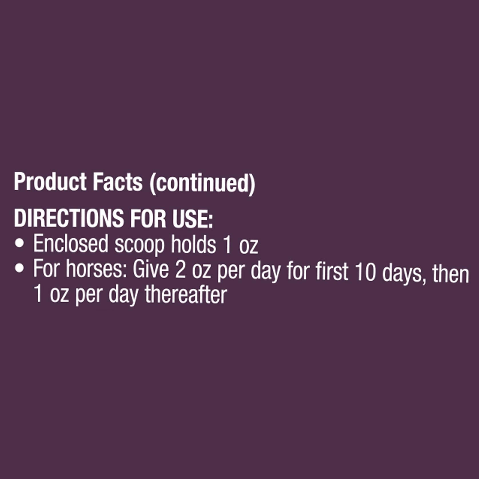 Horse Health Reach Joint Pellets alfalfa flavor aids palatable daily feeding.