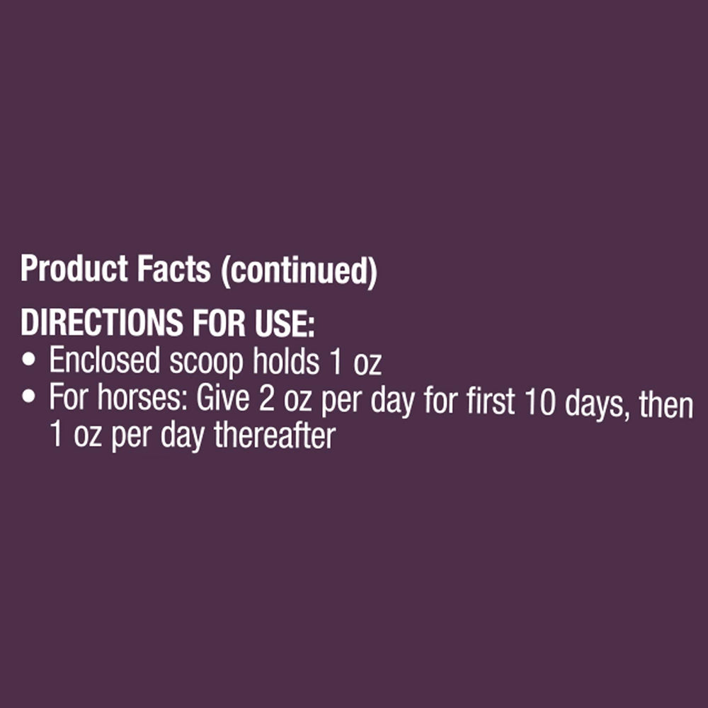 Horse Health Reach Joint Pellets alfalfa flavor aids palatable daily feeding.