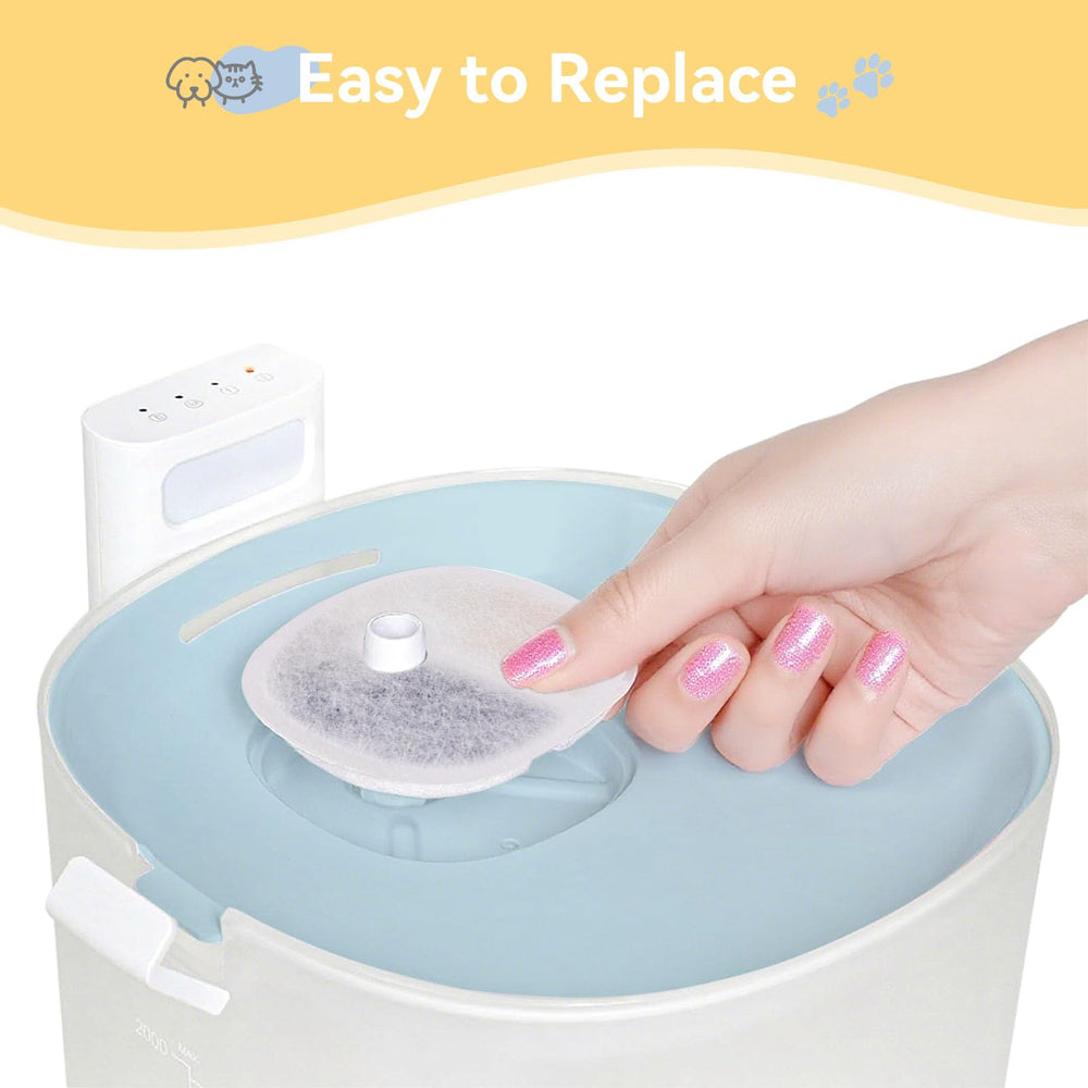 Hoscabss soaking and rinsing guide ensures best filtration results.