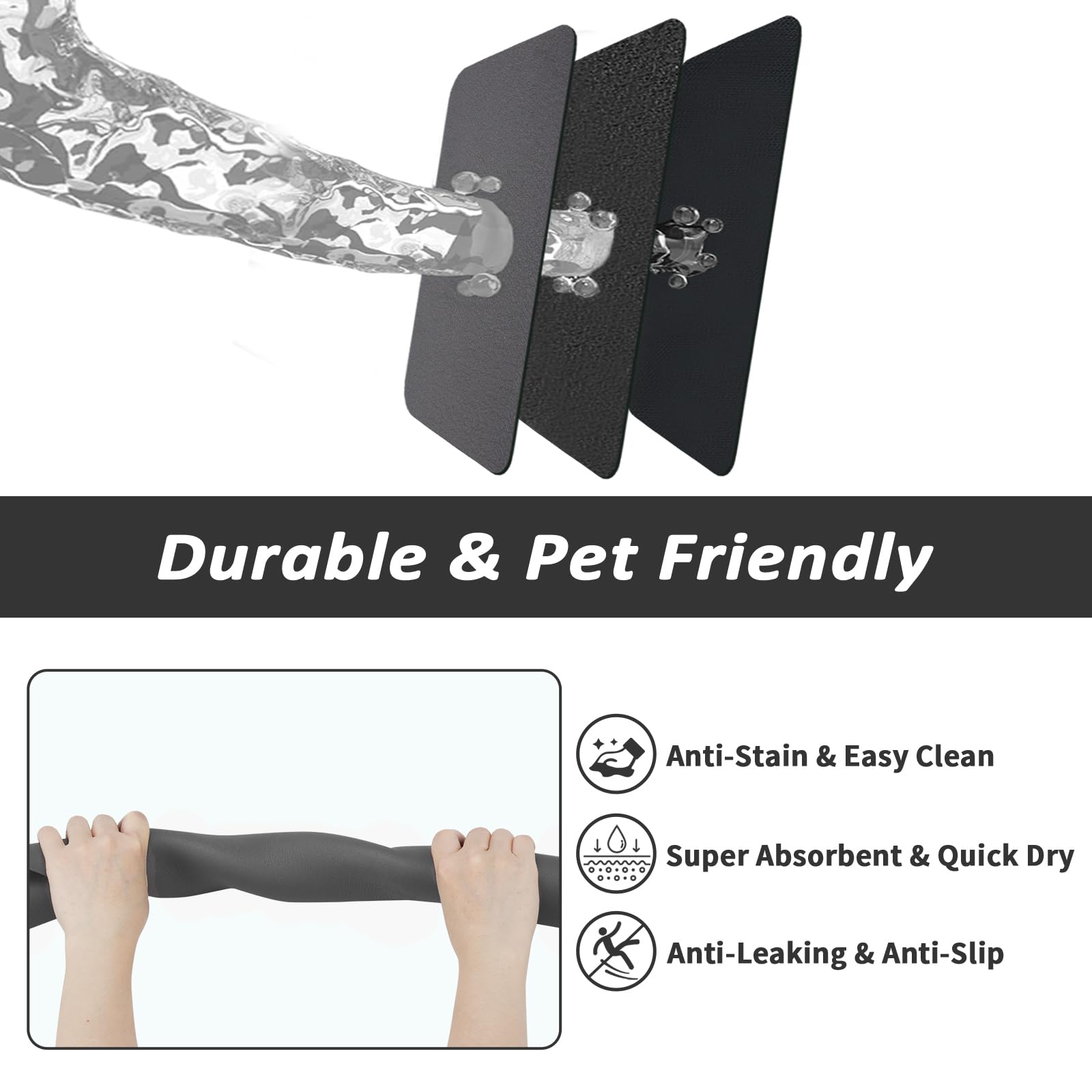 HotLive feeding mat under automatic feeder prevents mess