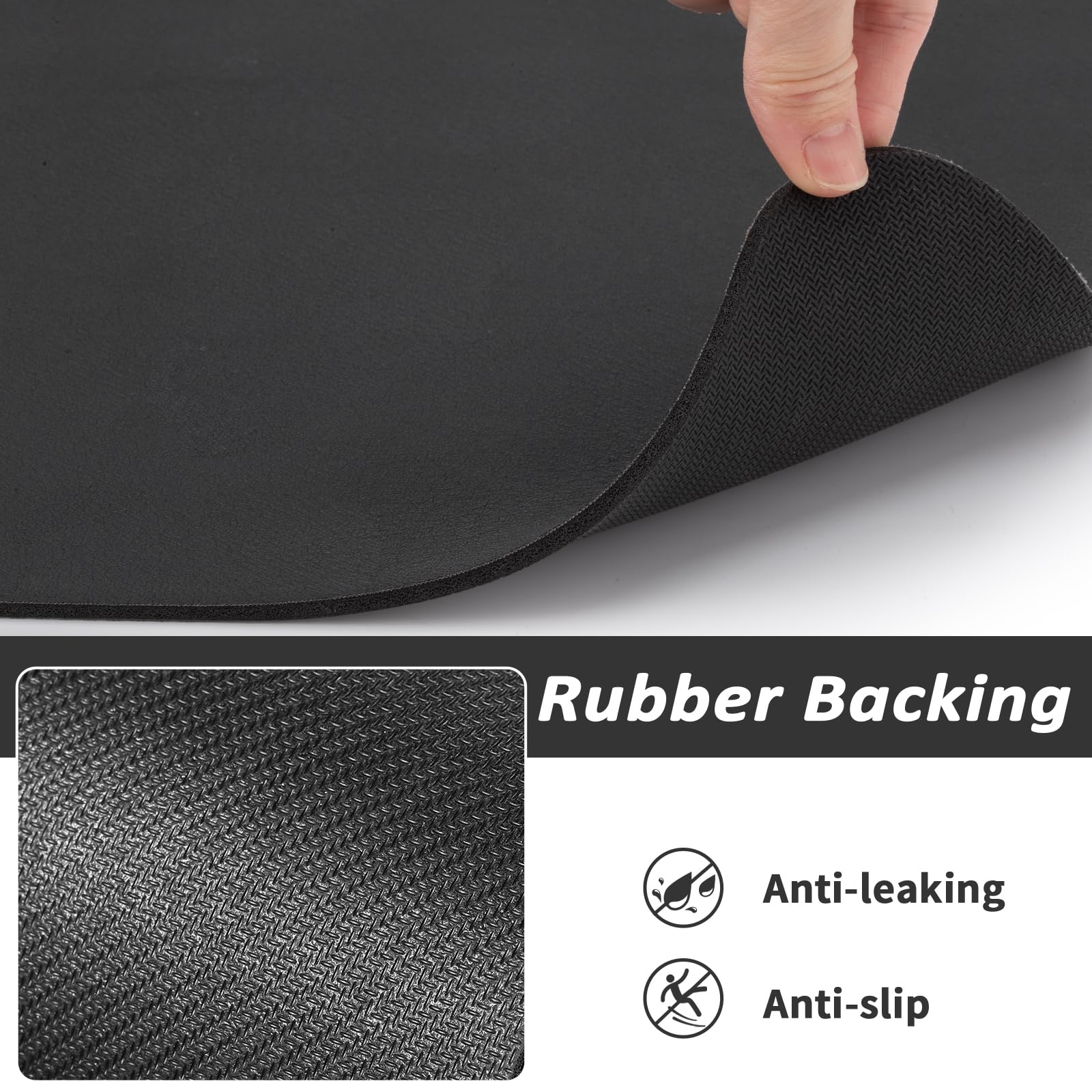 HotLive two-bowls feeding mat fits under twin bowls