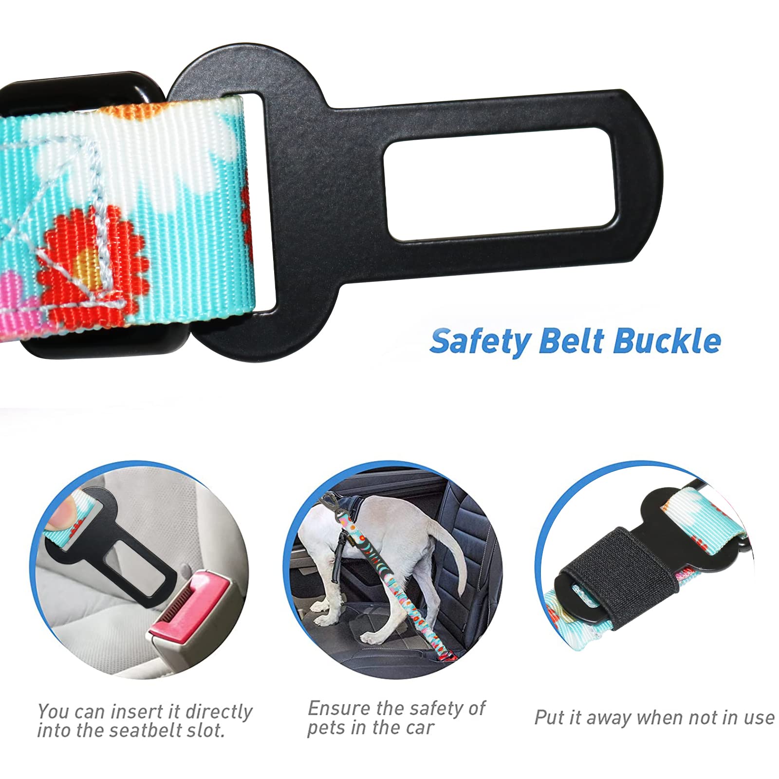 Hotsky 360-degree rotating clasp prevents twisting during walks.