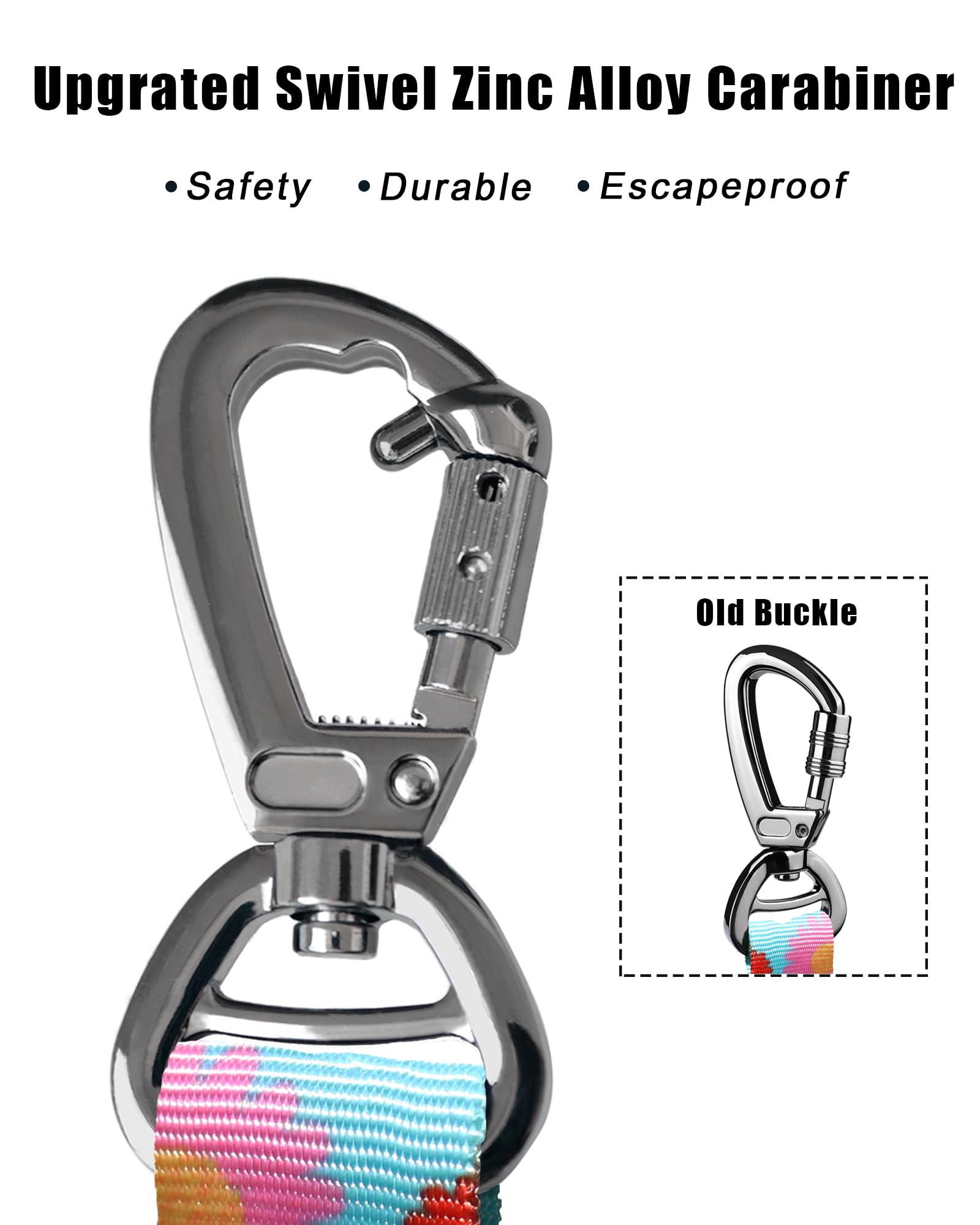 Hotsky car seatbelt leash secures your dog in the car.