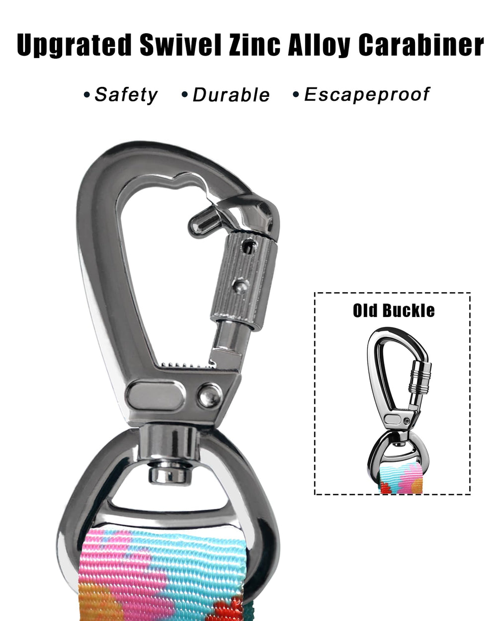 Hotsky car seatbelt leash secures your dog in the car.
