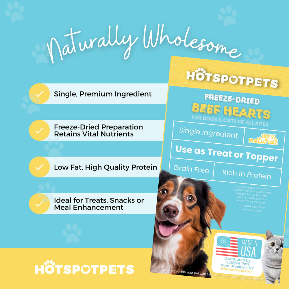 Hotspot Pets Package Closeup reveals 1 lb bag and long-lasting freshness