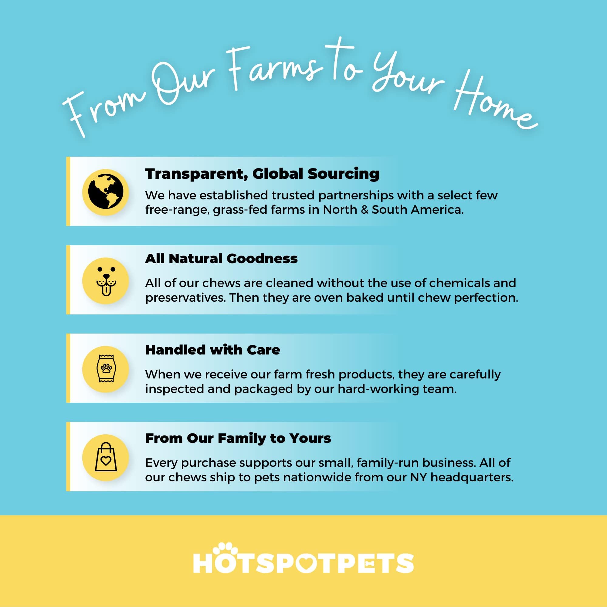 Hotspot Pets back-of-pack display with 5-pack value