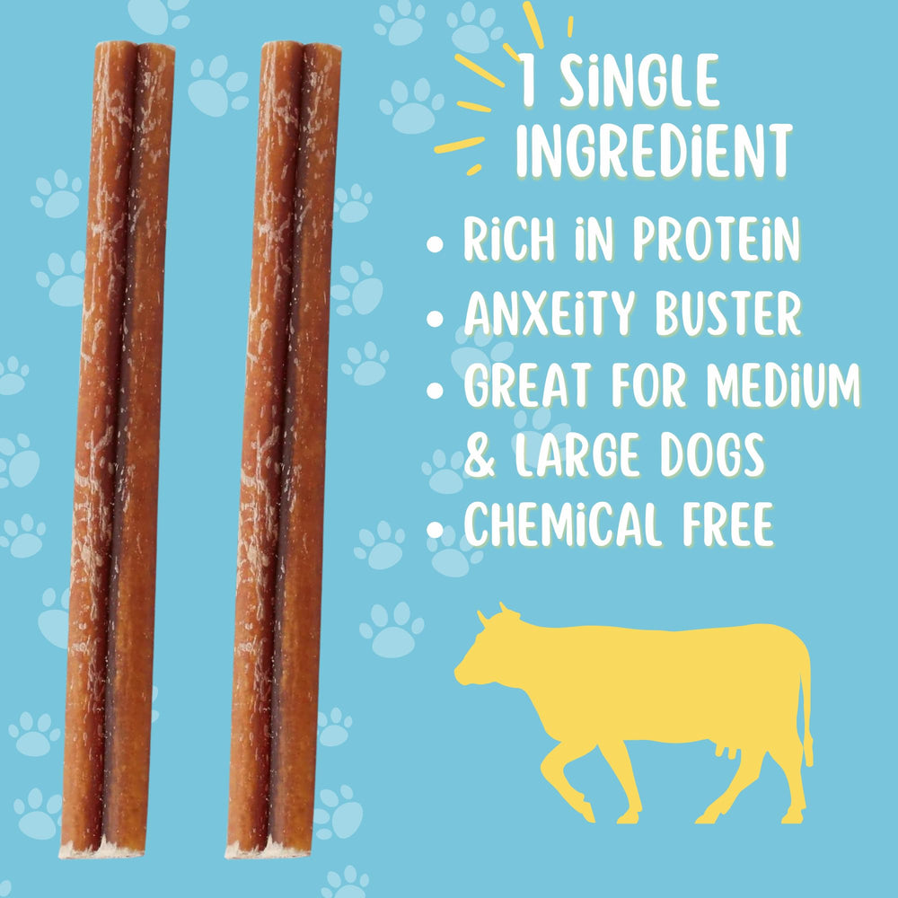 Hotspot Pets Bully Sticks grain-free claim reflected in label.