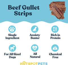 HotSpot Pets esophagus treats bag close-up highlights resealable packaging