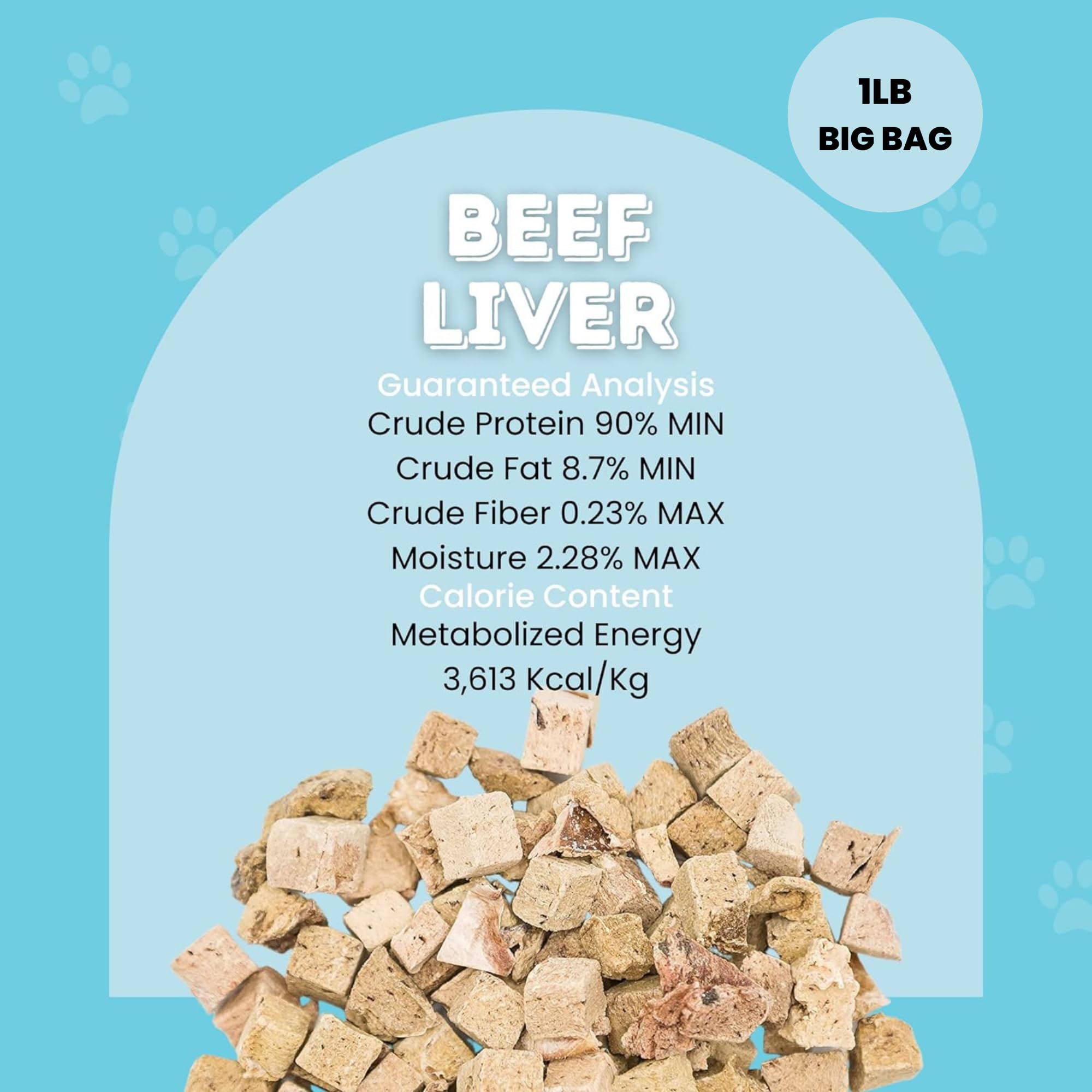 Hotspot Pets Freeze Dried Beef Liver Treats USA-made, trusted quality
