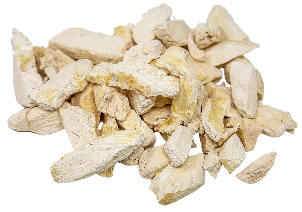 Hotspot Pets Freeze Dried Chicken Treats bag front showing USA-made single-ingredient nutrition