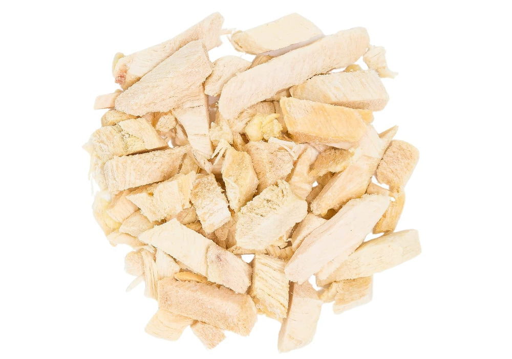 Pet enjoying a treat with Hotspot Pets Freeze Dried Chicken Treats