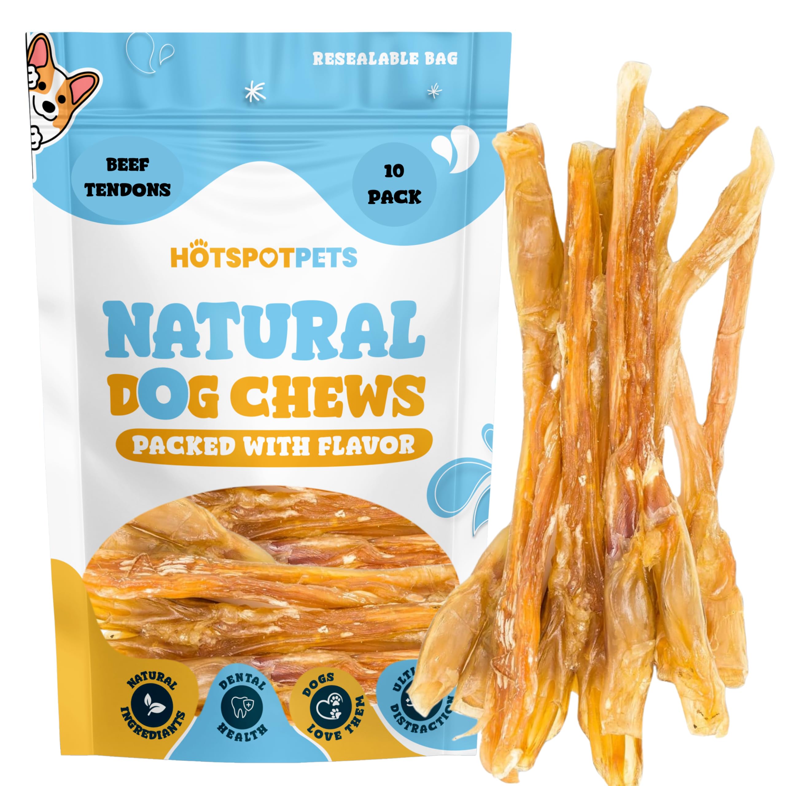 Hotspot Pets beef tendon rich in glucosamine and chondroitin