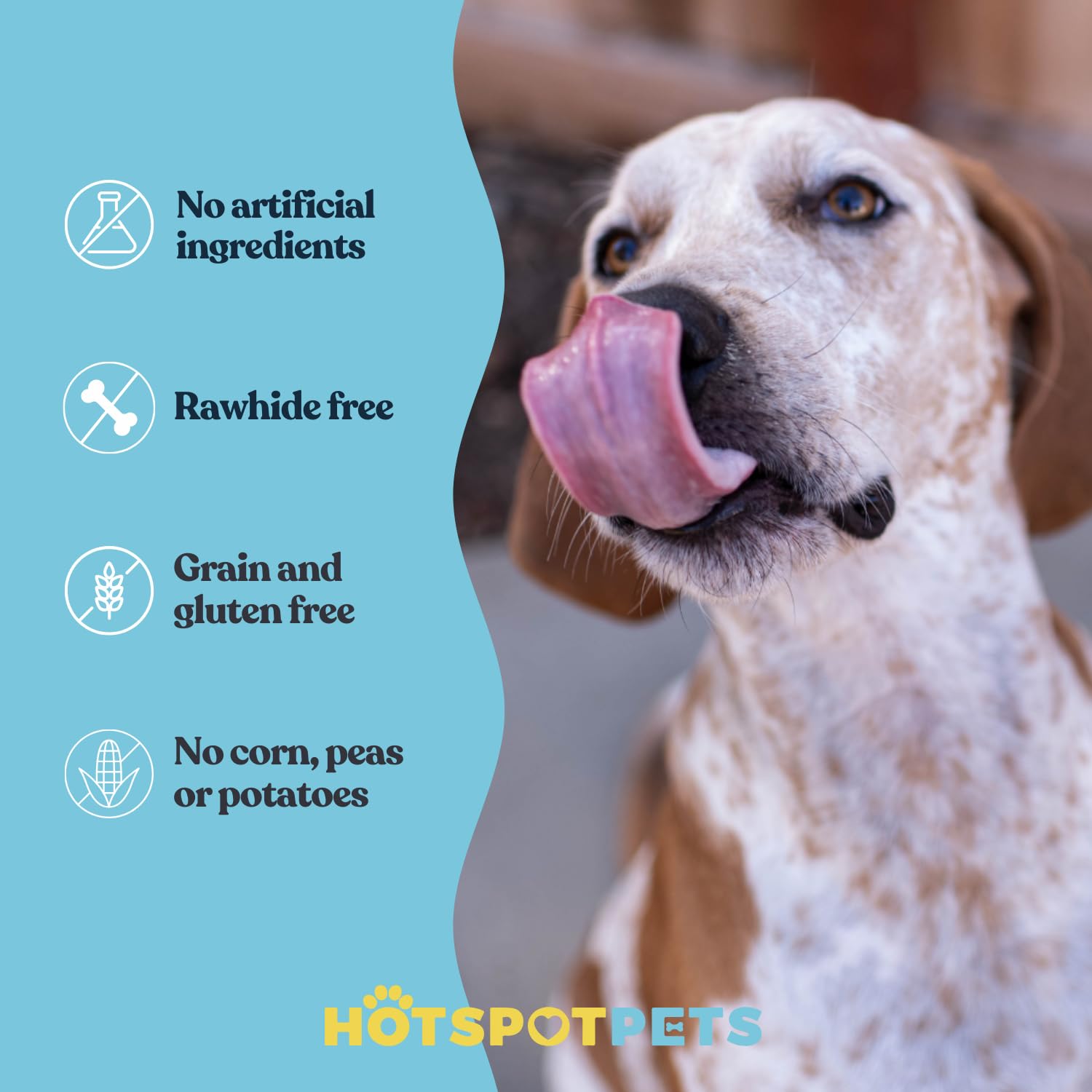 Hotspot Pets grain-free dog chew: grain-free option for sensitive stomachs