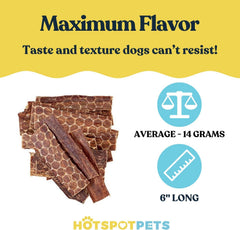 HotSpot Pets grass-fed beef single-ingredient treats for natural snacking