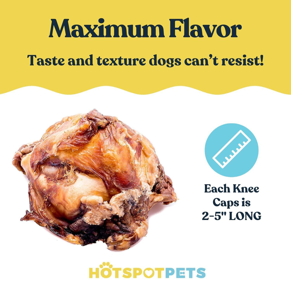 Hotspot Pets kneecaps dental-friendly chew — satisfies chewing urges responsibly.