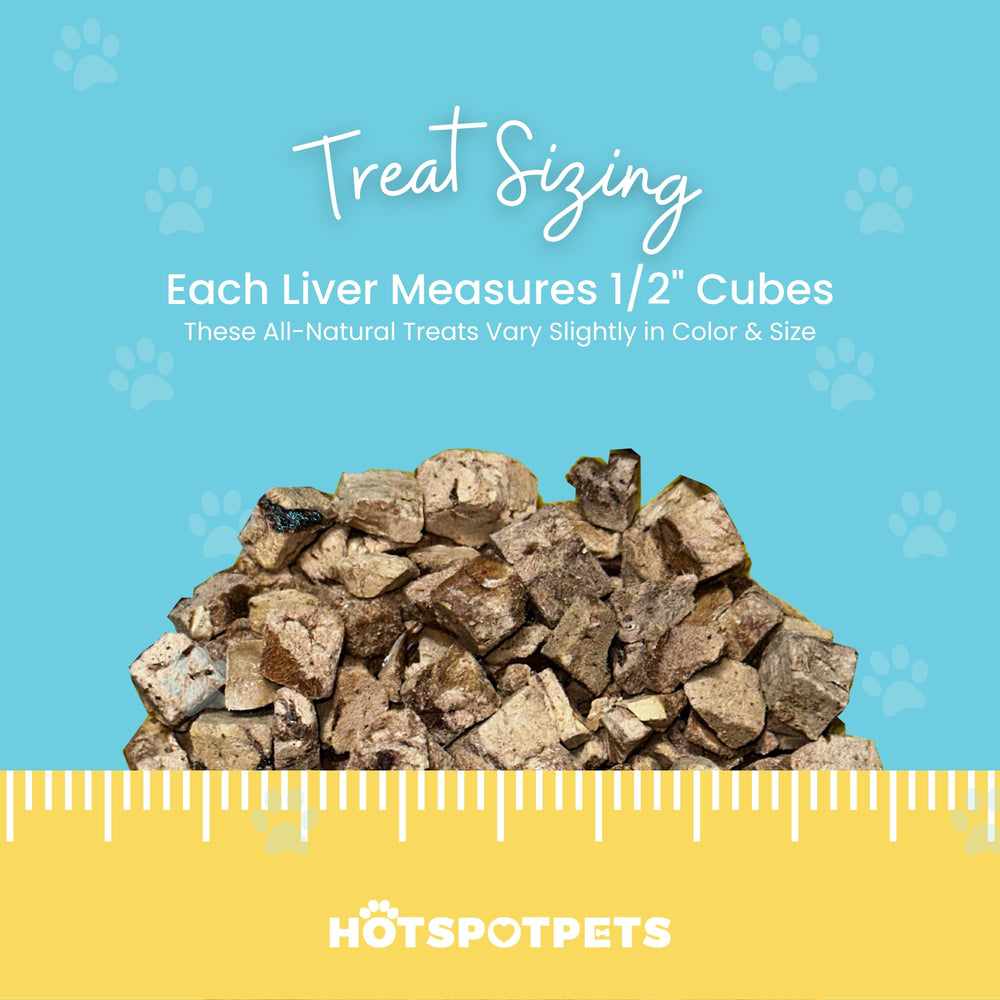 Hotspot Pets training treats and toppers to enhance meals.