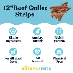 Hotspot Pets twelve-inch chews—extended play rewards for larger dogs.