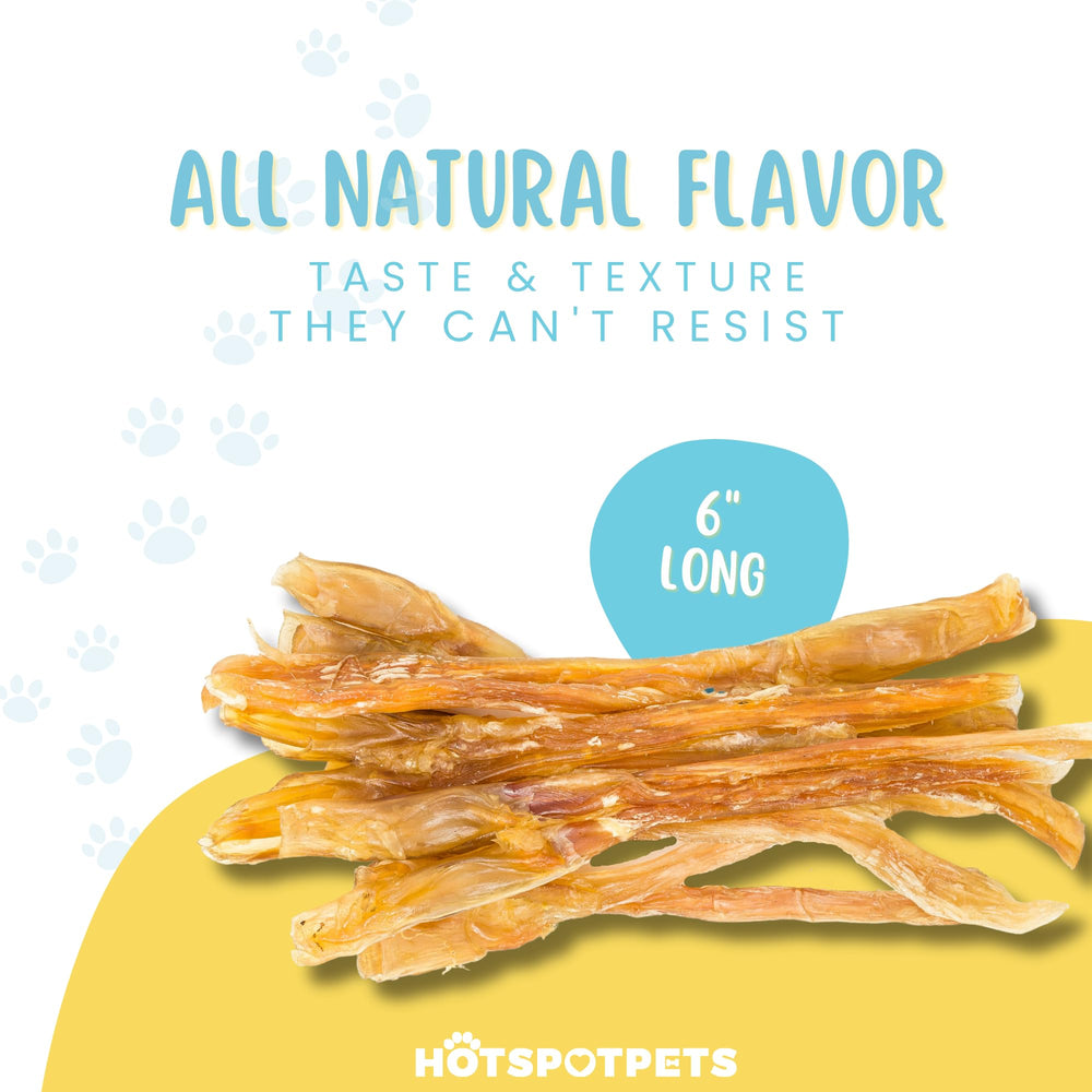Hotspot Pets beef tendon chews made in the USA