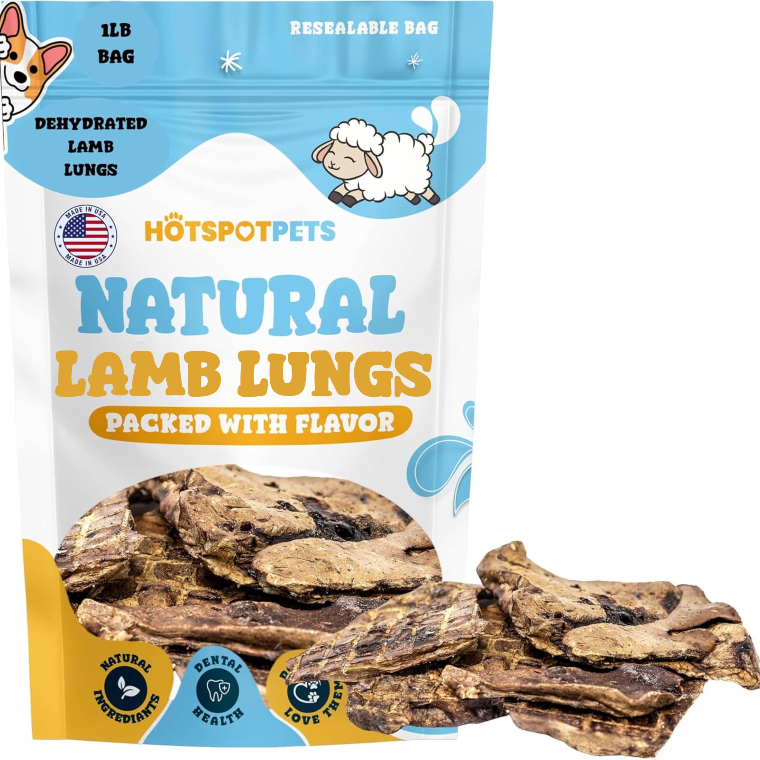 Hotspot Pets USA-made badge visible, signaling local sourcing and quality.