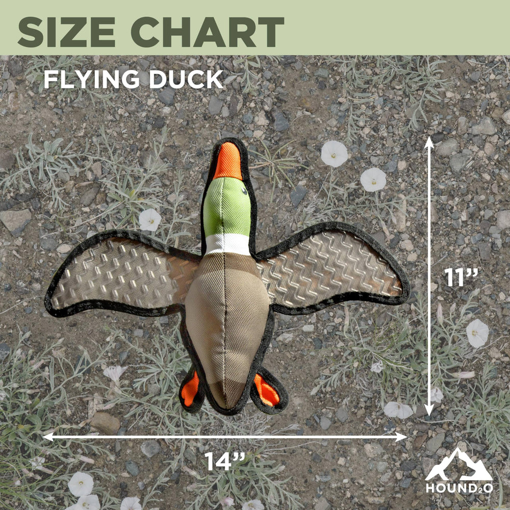 Squeaker and chuckler sound in HOUND2O Bluegill fish toy