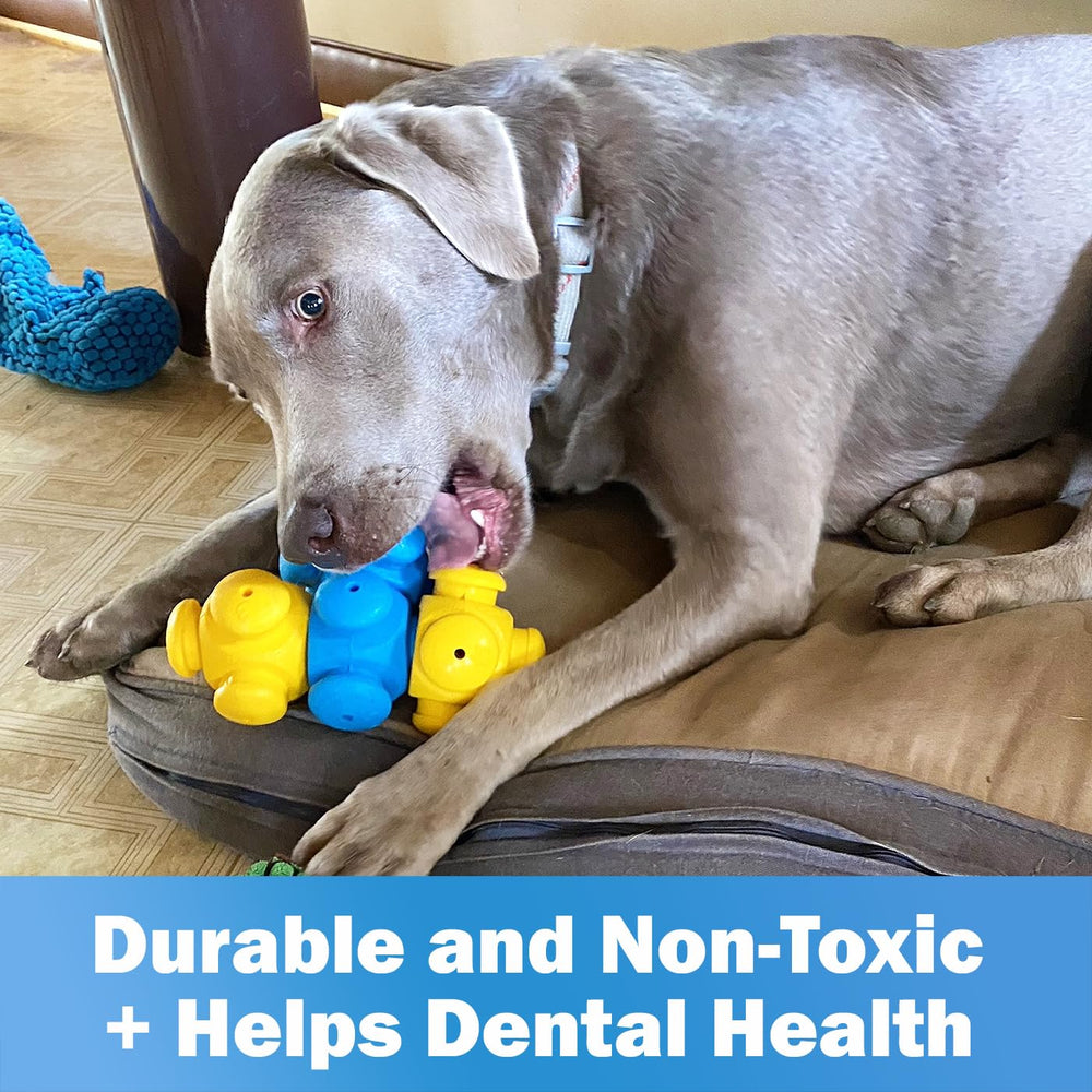 HOUNDGAMES multi-size dog toy suitable for puppies through seniors.