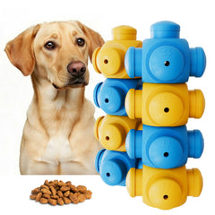 HOUNDGAMES smart puzzle toy treat dispenser boosts mental engagement during mealtime.