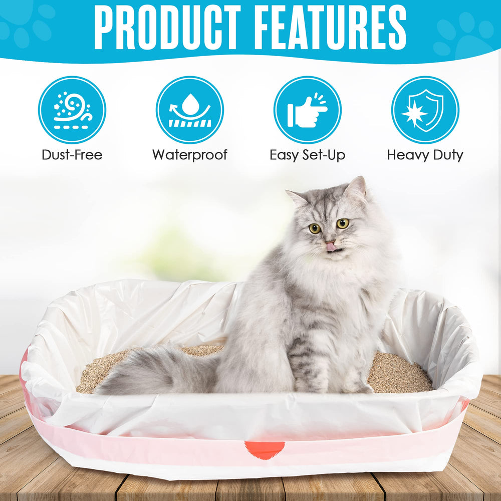 Houseables unscented cat litter bags for neutral waste handling.