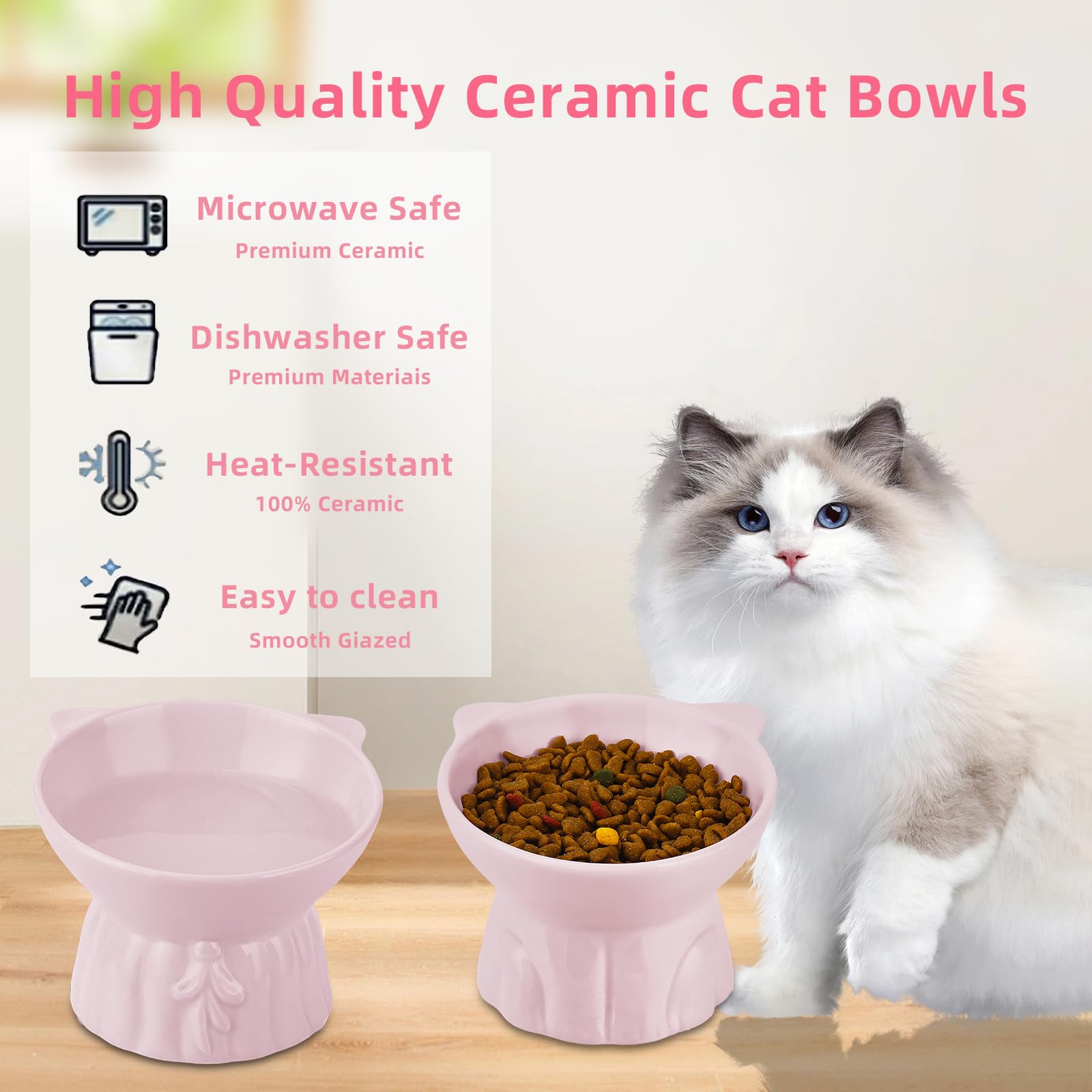 Hovico dishwasher-safe porcelain bowls for effortless cleanup after meals.