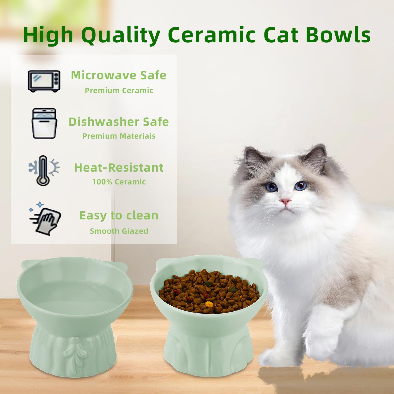 Hovico bowls are dishwasher safe for quick cleanup and maintenance.