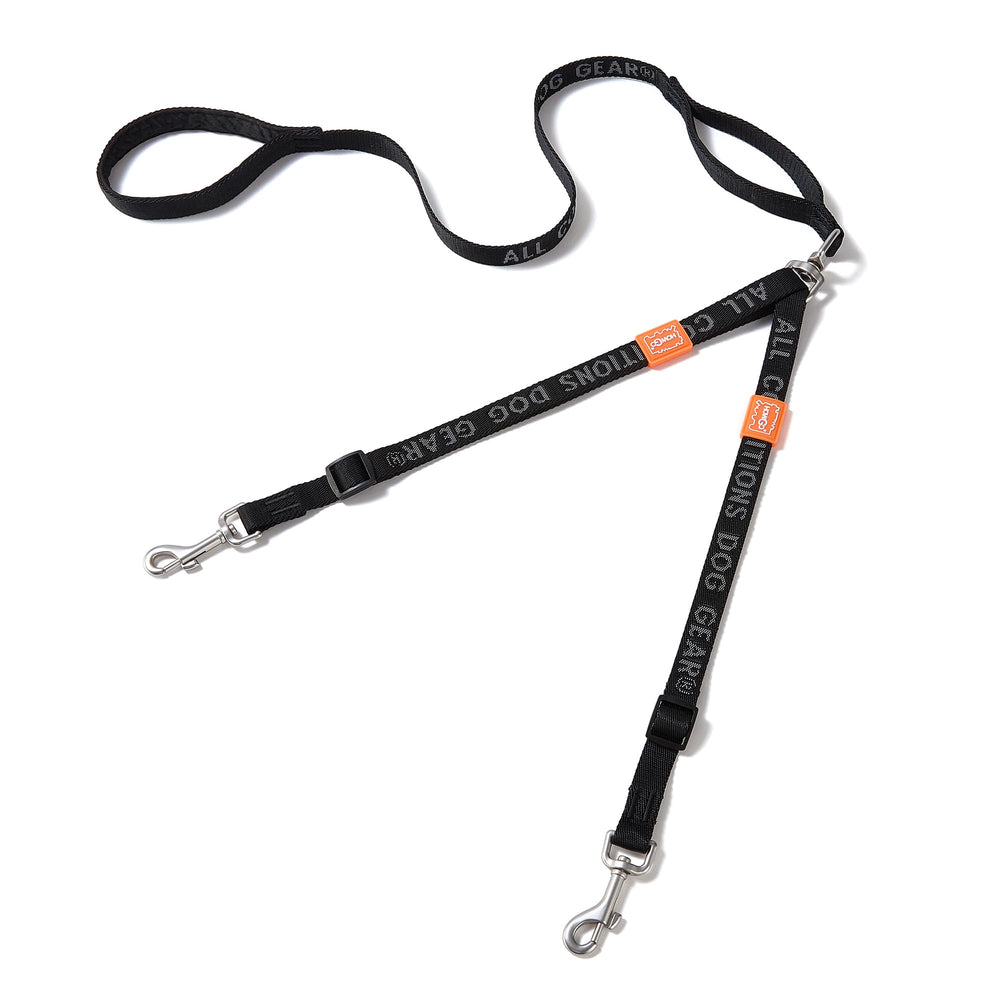 HOWGO Double Dog Leash with 360° swivel for smooth dual walks