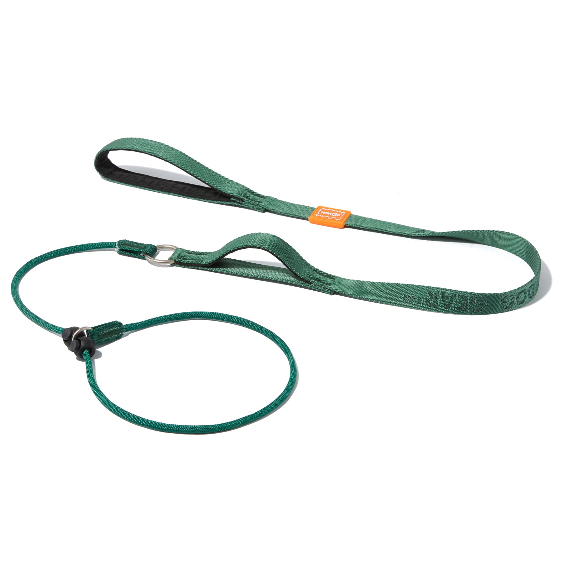 HOWGO slip lead with padded handle for comfortable grip during long walks