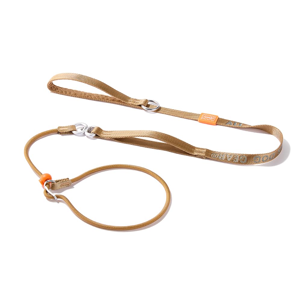 HOWGO slip lead with two padded handles for comfortable, controlled walks.