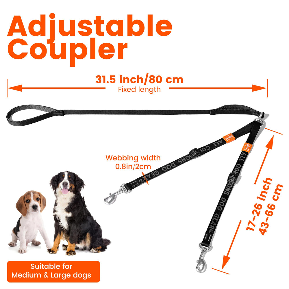 HOWGO tangle-free walk design reduces twists during side-by-side strolls.