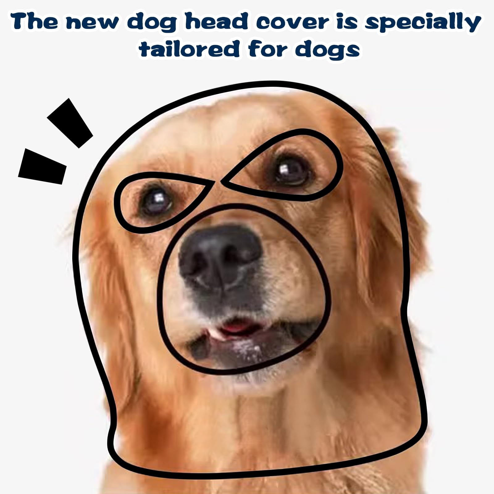 HOWWFALY black pet cosplay mask for festive occasions.